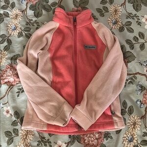 Columbia Pink Fleece Jacket